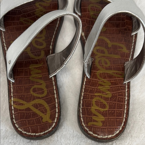 Sam Edelman Gala Silver Sandals - Picture 6 of 7